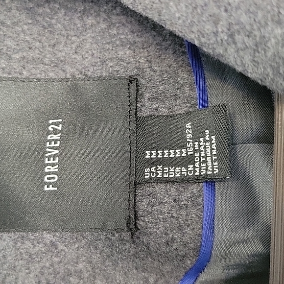 Forever21 Short Wool-Blend Pea Coat - Picture 5 of 10